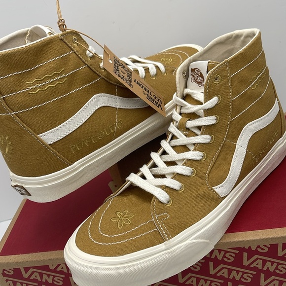 Vans Men's High-Top Sneakers Sk8-Hi Tapered (Eco Theory Mustard Gold
VN0A4U16ASW - Picture 9 of 16